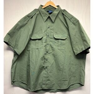 Propper Tactical Uniform Shirt Mens Olive Green Short Sleeve Utility Outdoor 3XL